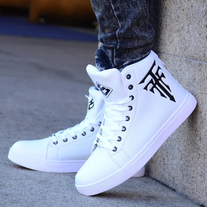 Botas Masculina Vulcanizada FTF Neon - Leve e confortável.