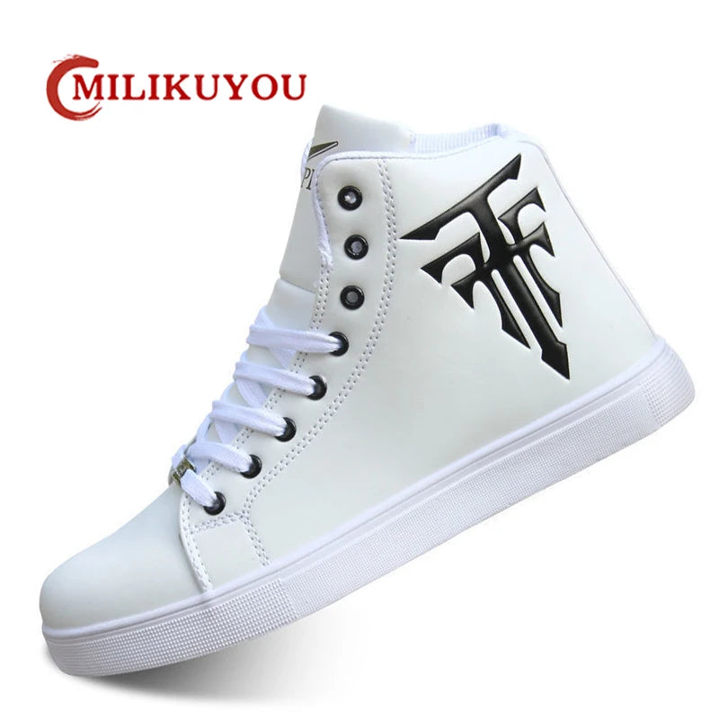 Botas Masculina Vulcanizada FTF Neon - Leve e confortável.