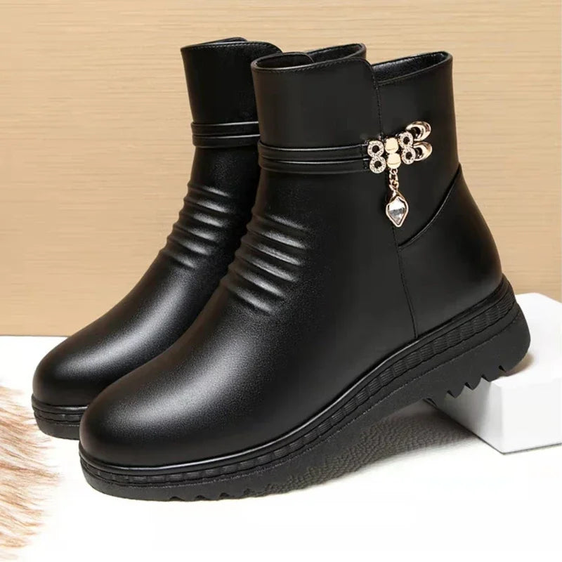 Botas Femininas de Couro 2024