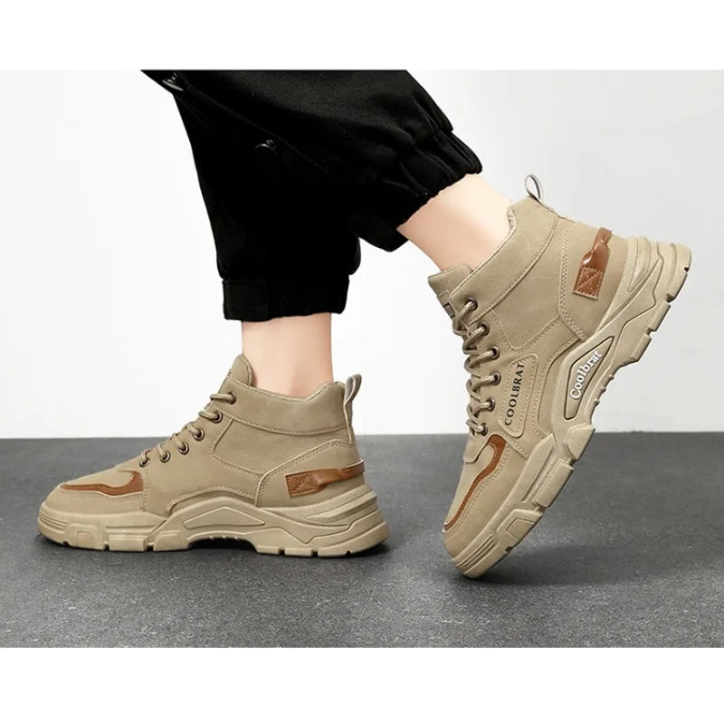 Botas Masculina Coolbrat - Antiderrapante, reforçada e resistente.